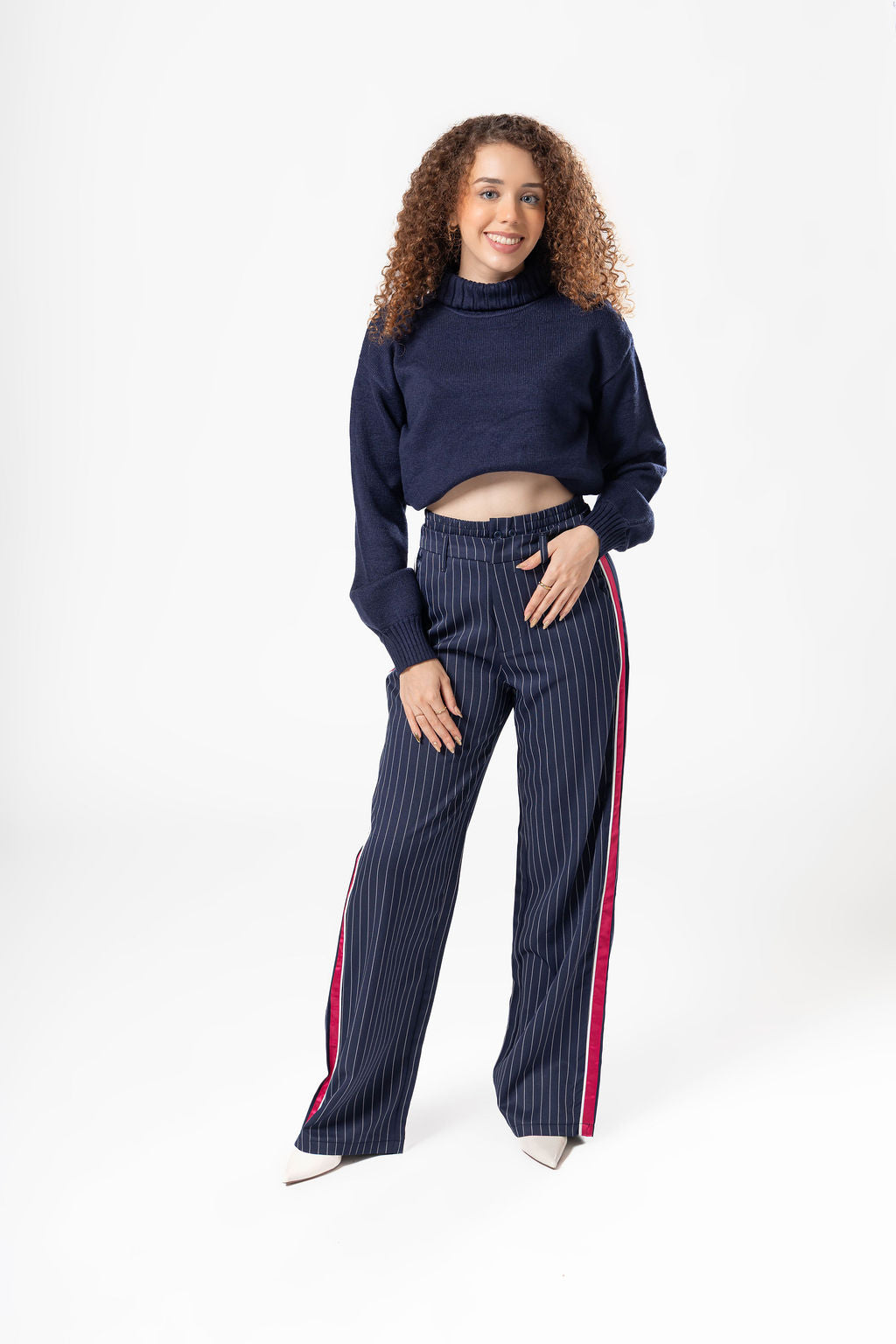 Pantalón navy classic fit