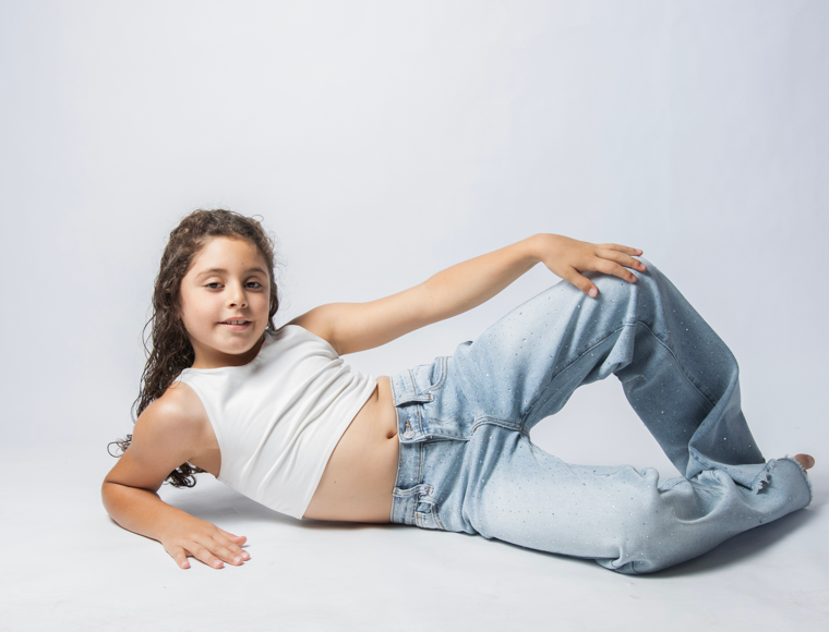 Pantalón con destellos de alegría