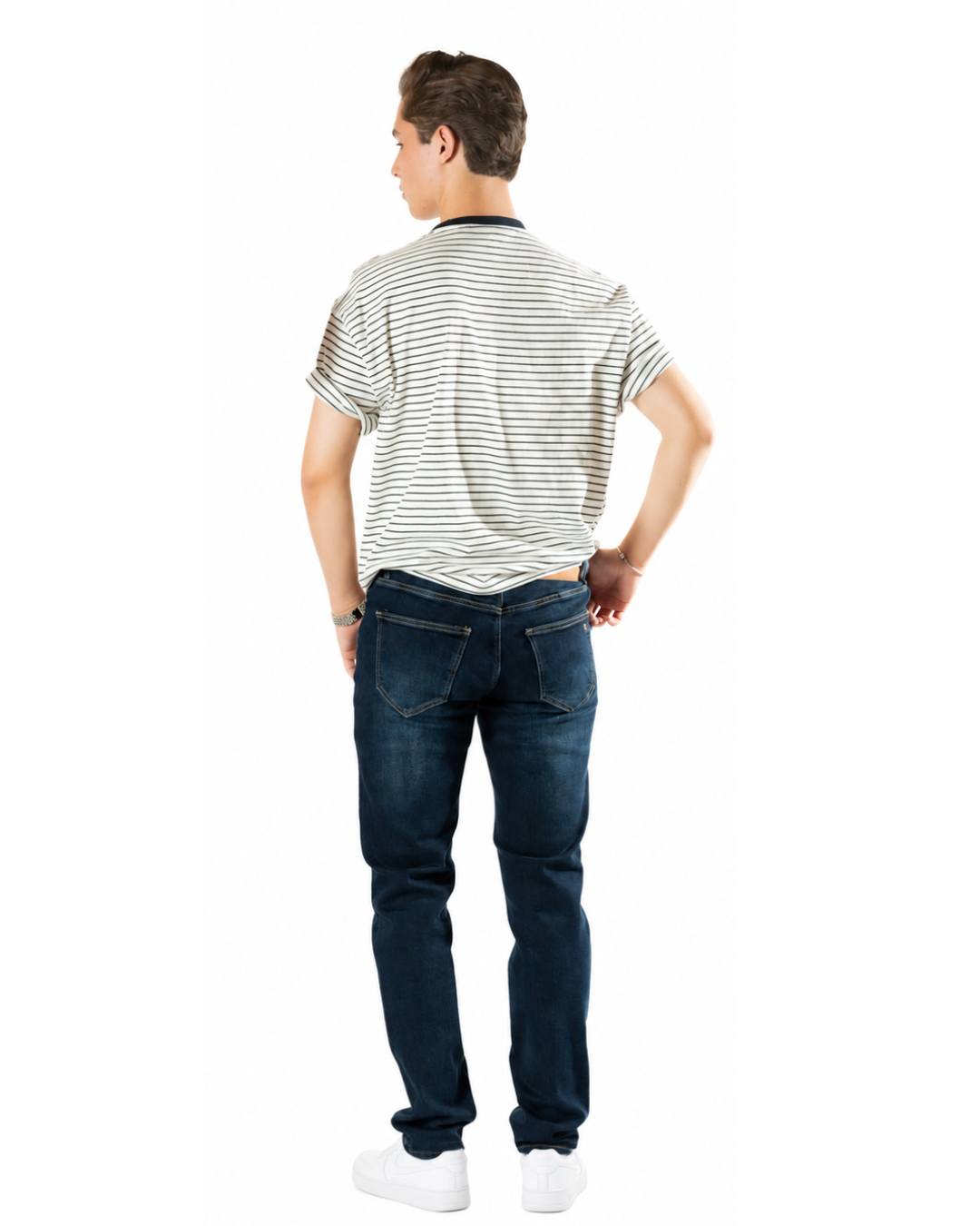 Pantalon de hombre DXM019-DARK BLUE
