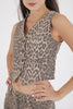 Chaleco animal print