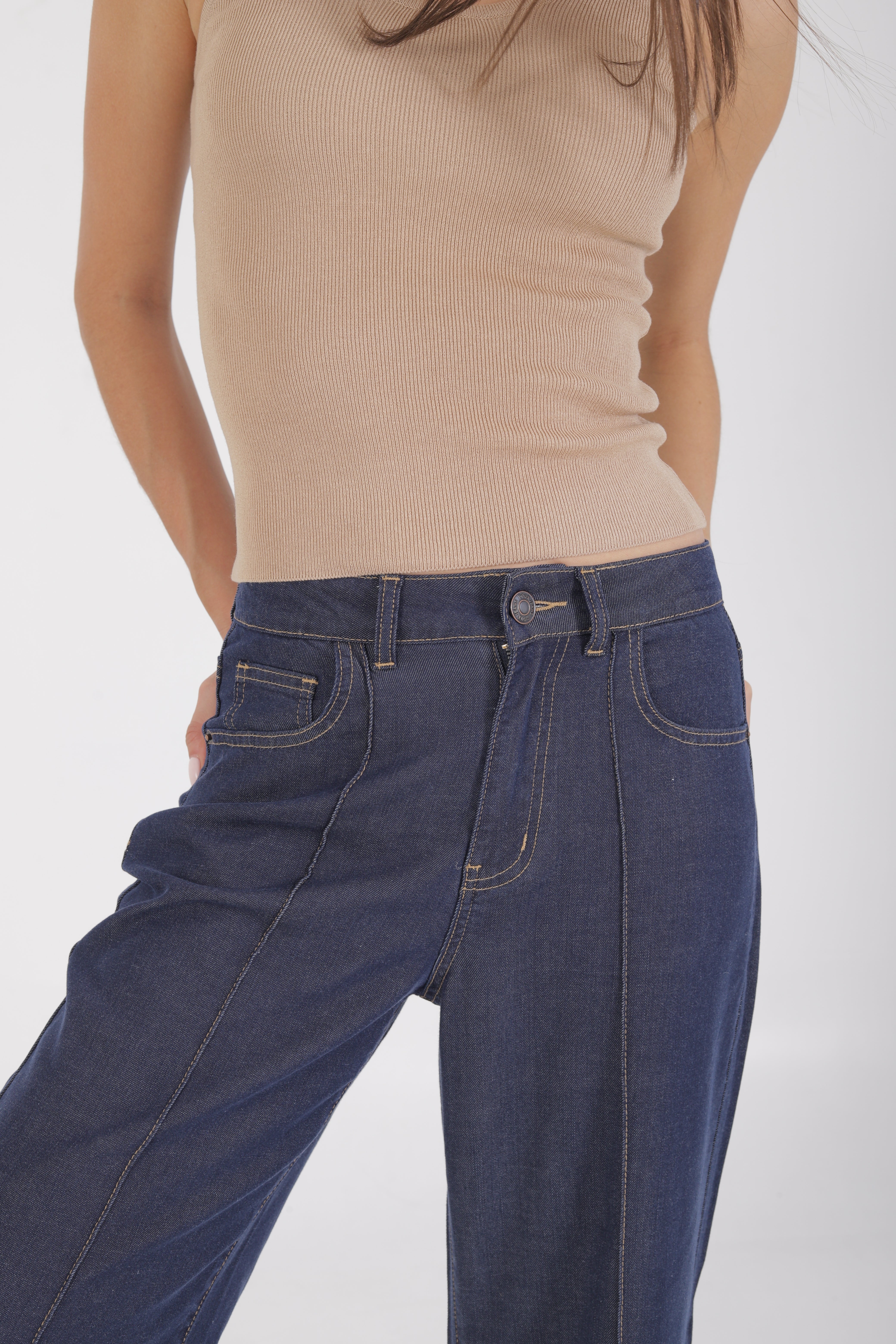 Pantalón de vestir denim